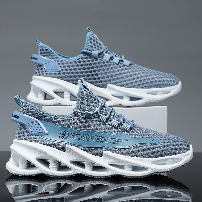 2025 New Men's Fly-woven Mesh Sneakers Are Breathable and Non-smelly In Summer, Lightweight Running Shoes, and Driving Casual Shoes.