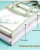 A4 Transparent 13-Layer Accordion Folder with Large Capacity and Subject Dividers