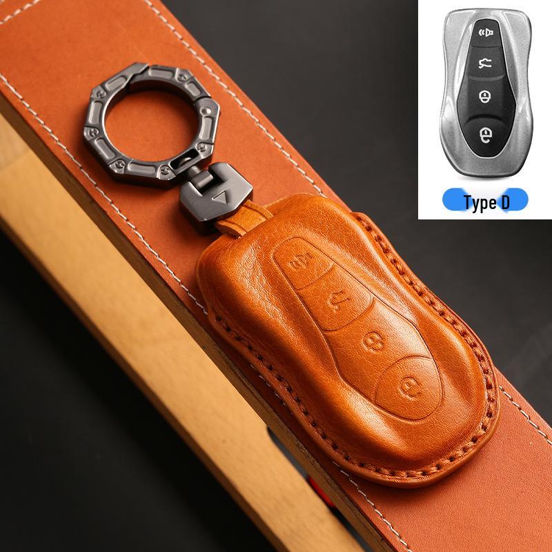 Geely Key Case for New Xingrui, Emgrand GS, Bin Yue, Xing Yue, Boyue Pro, Binrui, Icon, Vision - Male Shell Buckle