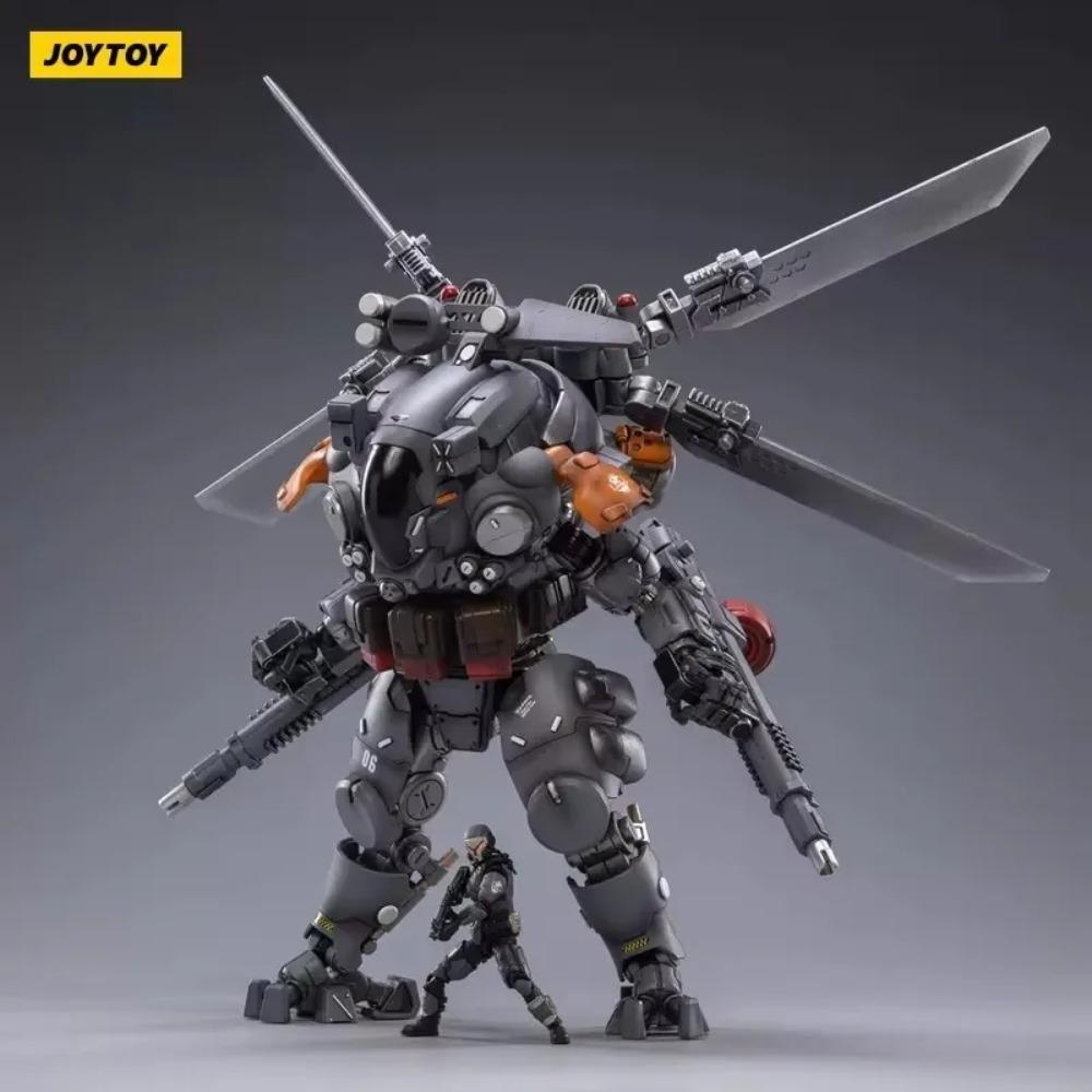 JOYTOY 1/25 God of War 86 Tiekui Dual Pilot lron Wrecker Steel Bone Mecha Christmas Present Hobby Action Figures Model Toys