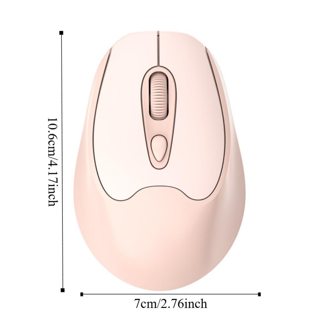Portable Laptop Wireless Mouse 2.4G Ergonomic Mouse Optical Cordless Mice Wireless Mice  Tablet