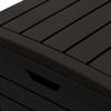 Outdoor Trash Bin Black 78 X 41 X 86 Cm Polypropylene