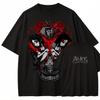 Anime Lover Washed T Shirt Year Round Clothing Personality Clothes Plus Size Unisex High Quality Hot Product Tee