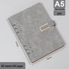 A5/B5 Loose-leaf Notepad: Business Meeting Notebook with Detachable Pages and Custom Logo Printing