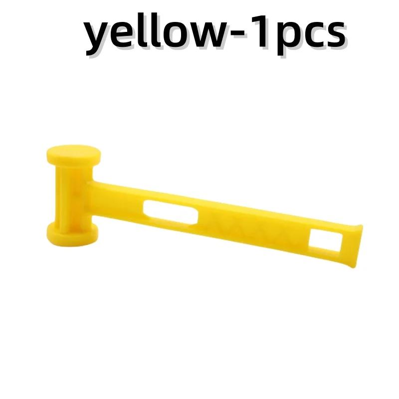

Outdoor Light Weight Hammer PE Solid Color Pulling Nail Hammer For Camping Portable Ceiling Tent Ground Nail Hammer Tools S6Z2