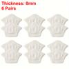 3 paires/6 paires Semelles Patch Protège-talons pour Chaussures de Sport Autocollant Arrière Taille Ajustable Anti-usure Coussinet de Pied Insert de Coussinet