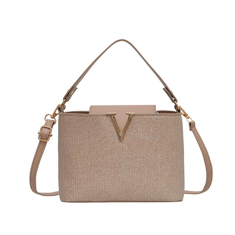 Foreign Style New Versatile Personality High Sense Small Square Bag Femininity Fashion Casual Simple Messenger Bag Tide
