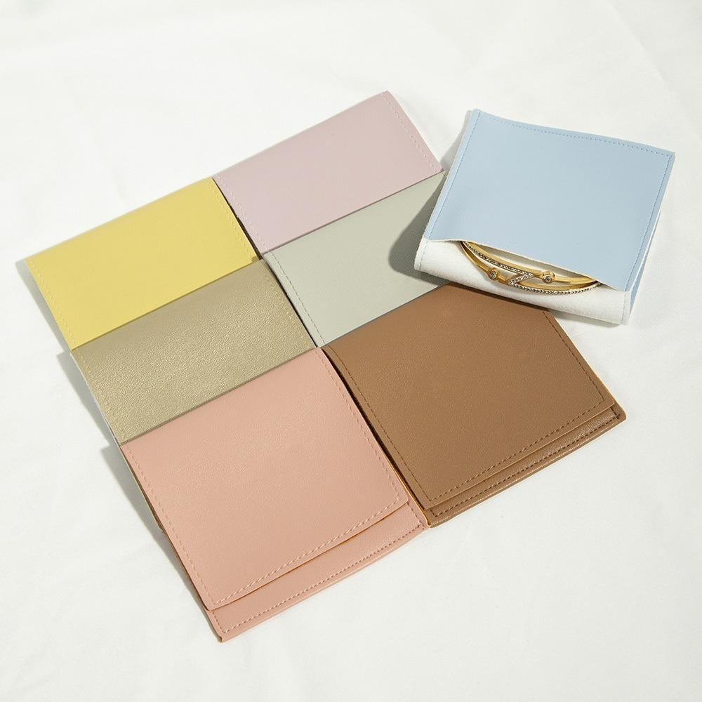 

5pcs Insert Style Earring Necklace Pouch Ring Earring Storage Gift Pouch Jewelry білий