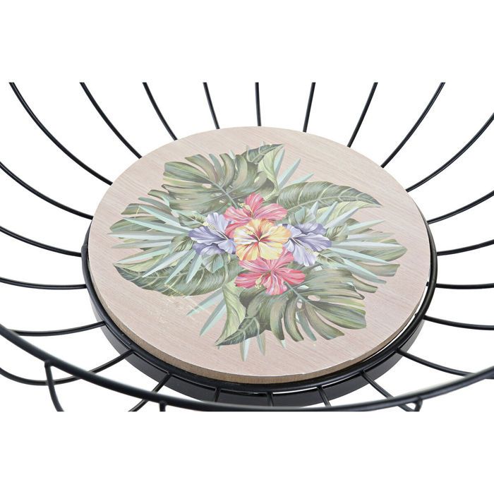 Corbeille à fruits - DKD HOME DECOR - Multicouleur - Bois MDF - 28x28x11 cm - Lot de 2