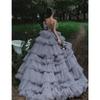 Evening Dress 2025 New Color Dress Wedding Dress Location Trailing Cake Skirt Mori Travel Dress