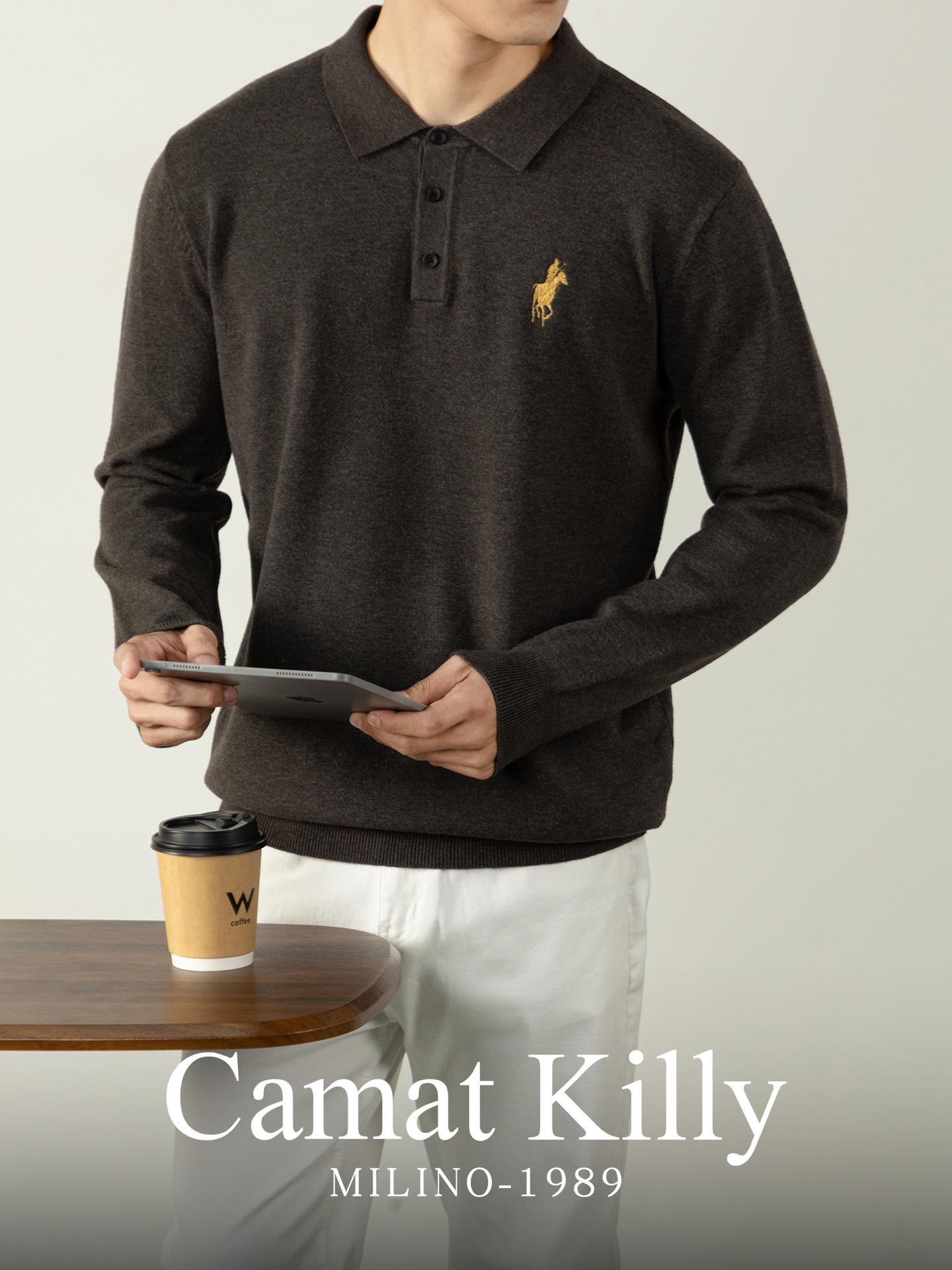 

Luxurious Wool-Modal Knit Cardigan: Soft, Stylish & Casual Menswear for Autumn/Winter 4XL темно-сірий