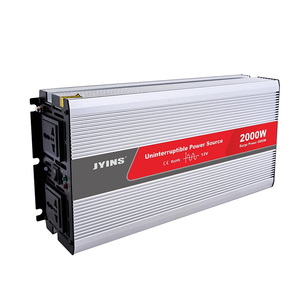 2000W Modified Sine Wave Inverter - 12V To 220V with Integrated Charging