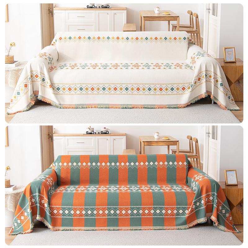 Chenille Sofa Towel Four Seasons Universal All-Inclusive Sofa Cover Dust Cover One-Piece Sofa Cover Cloth Anti-Scratching