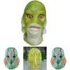 Monster Human Fish Head Mask With Latex Material For Costume Parties And Holiday Celebrations