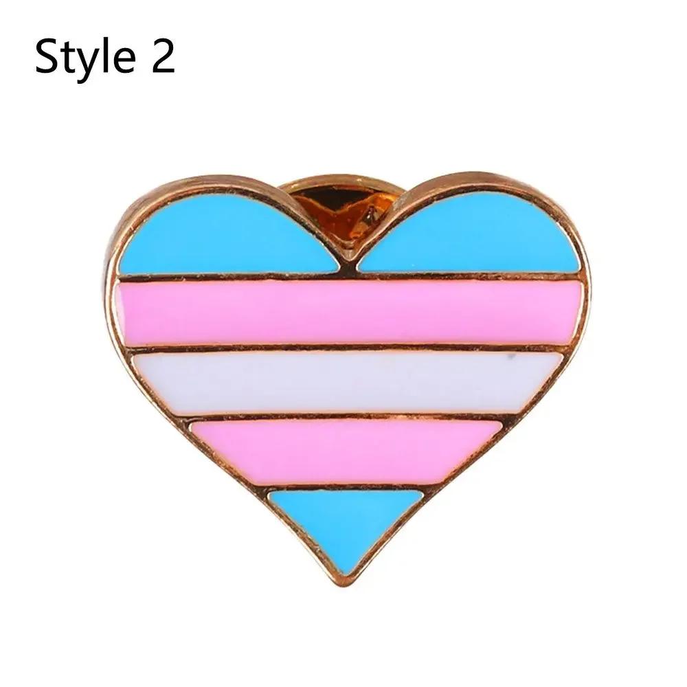 Steagul LGBT Inimă Curcubeu Broșă Pace și Dragoste Ace emailate Geanta de haine Ace de revere Gay Lesbian Pride Icon Insignă Decor unisex