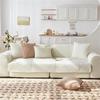 Universal Non-slip Solid Color Sectional Sofa Cover  Warm Short Plush Quilted Sofa Towel For Living Room Modern Couch Slipcover