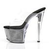 Summer fashion women's shoes platform hate sky high crystal shoes 17cm super high heel waterproof table sandals banquet women's shoes