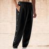 Sportovní kalhoty Stylové středně vysoké lehké sportovní kalhoty Basketbal Tréninkový knoflík Tepláky Jogging Kalhoty Streetwear
