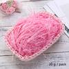 Happy Birthday Raffia Paper Filler for Gift Wrapping and Box Filling Confetti Shreds Natural Lafite Grass Silk Paper 20G/Bag