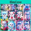 Diamond Cute Embroidery Cross Kittens Stitch Diamond Painting Cat Animal Flower Full Square Round Mosaic Home Decor Gift