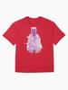 Liquid Television Smiley Happy - Variant 2 [Futuristic Liquid Acrylic Television Head] Oversized Unisex T-Shirt