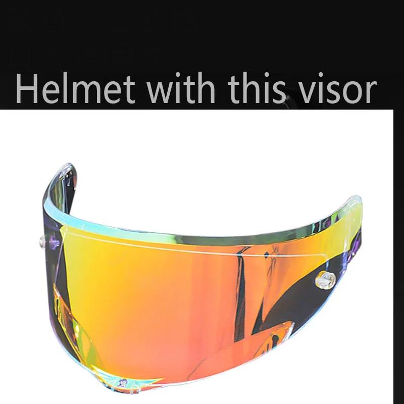 Carbon Fibre Full Face Helmet Motocross Racing Capacete Single Nail High End Configuration Motorcycle Equipments