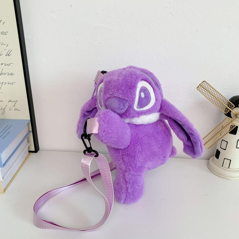 2025 Cute Plush Furry Crossbody Backpack for Little Girls