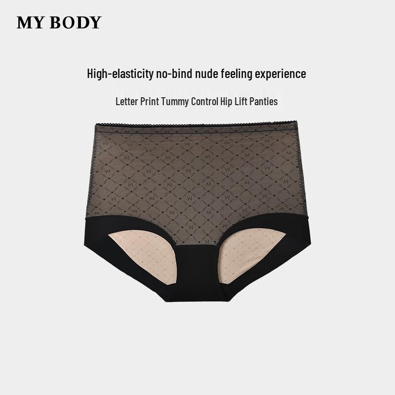 

Женские трусы-слипы с высокой талией и контролем живота mybody XL