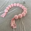 Ornamenti Colorati a Pallina su Corda in Tessuto per Matrimoni, Fidanzamenti e Decorazioni per Vetrine
