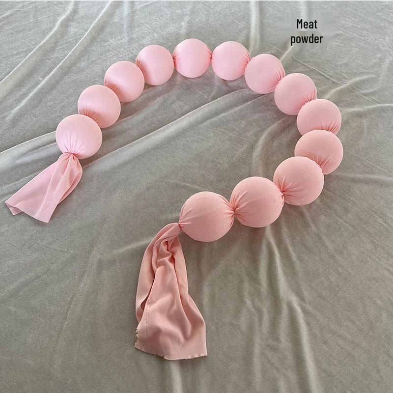 Ornamenti Colorati a Pallina su Corda in Tessuto per Matrimoni, Fidanzamenti e Decorazioni per Vetrine
