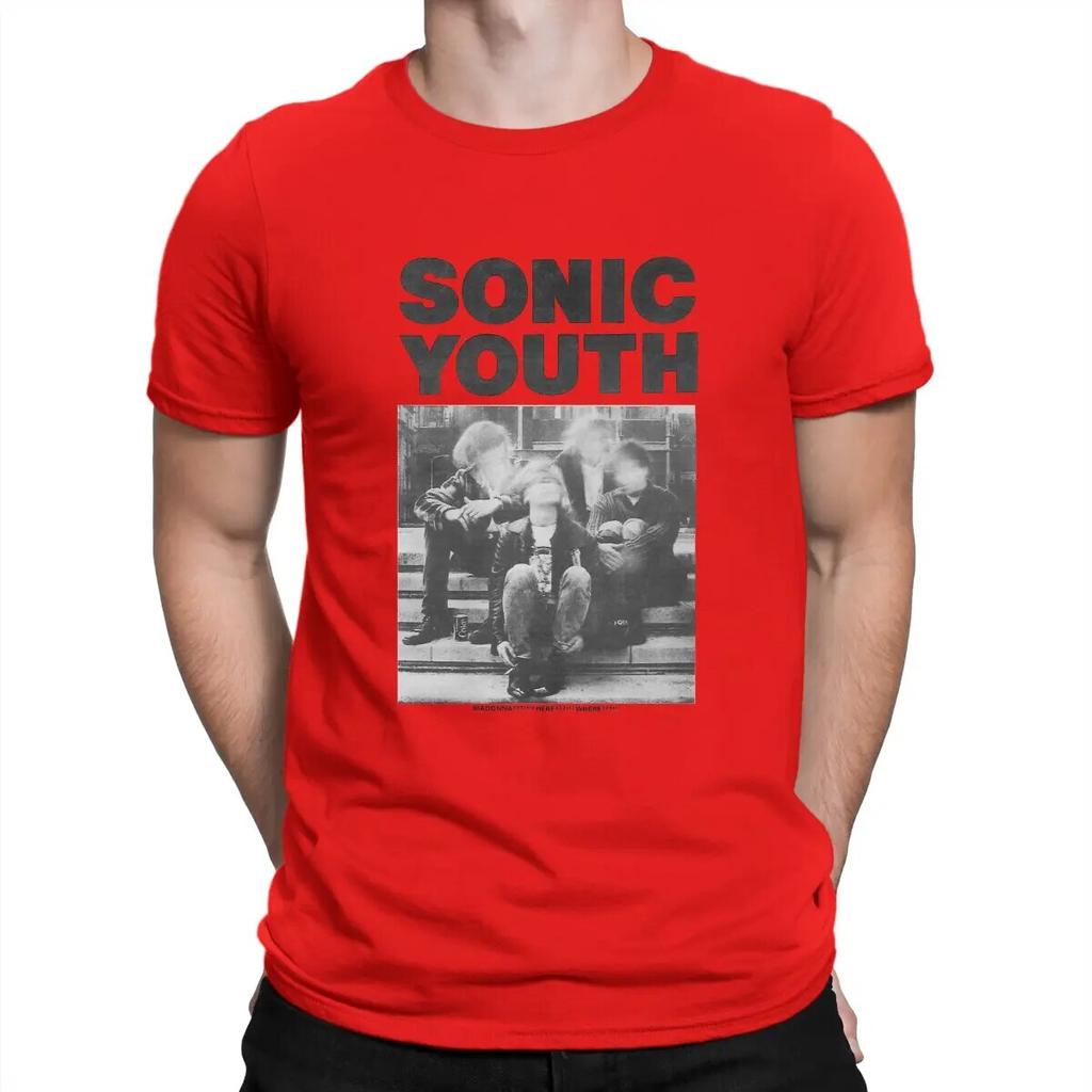 Americká rocková kapela 80. let Hip Hop Tričko Sonic Youth Leisure Tričko Žhavý výprodej Tričko pro unisex ženy