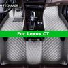 FTCHAAER  Custom Car Floor Mats For Lexus CT CT200h Auto Carpets Foot Coche Accessorie