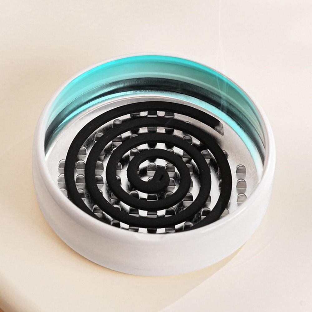 With Tray Mosquito Coil Holder Anti-Mosquito Safe Design Mosquito Repellent Useful Mosquito Coil Bracket for Mosquito Control