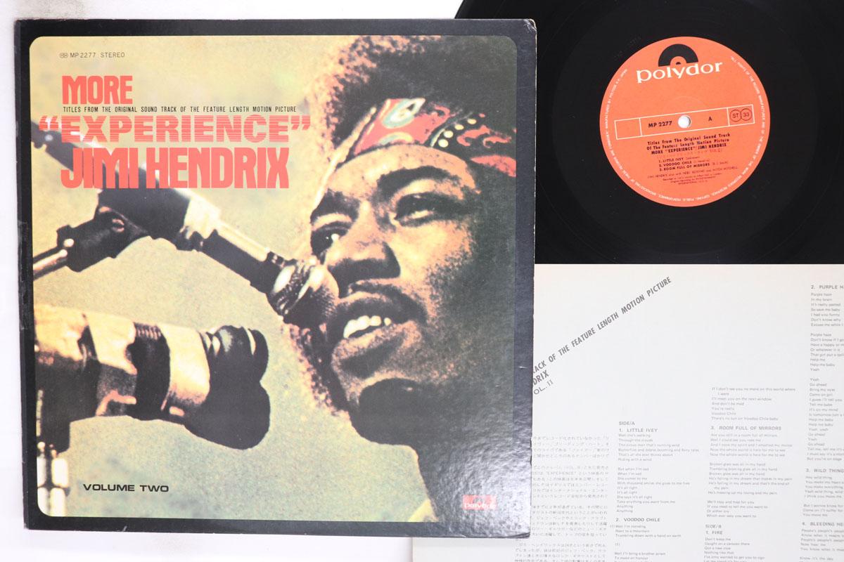 

LP Record JIMI HENDRIX More Experience MP2277 POLYDOR 1972 Japan Rock Used