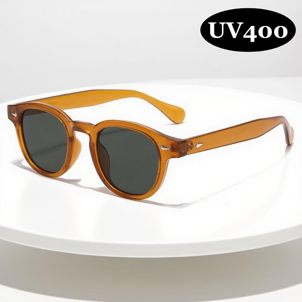 Jessica Chen Men's And Wo's Trendy Fashion Uv400 Sunglasses Classic Retro Glasses Outdoor Sun Protection Eye Protection Sunglasses