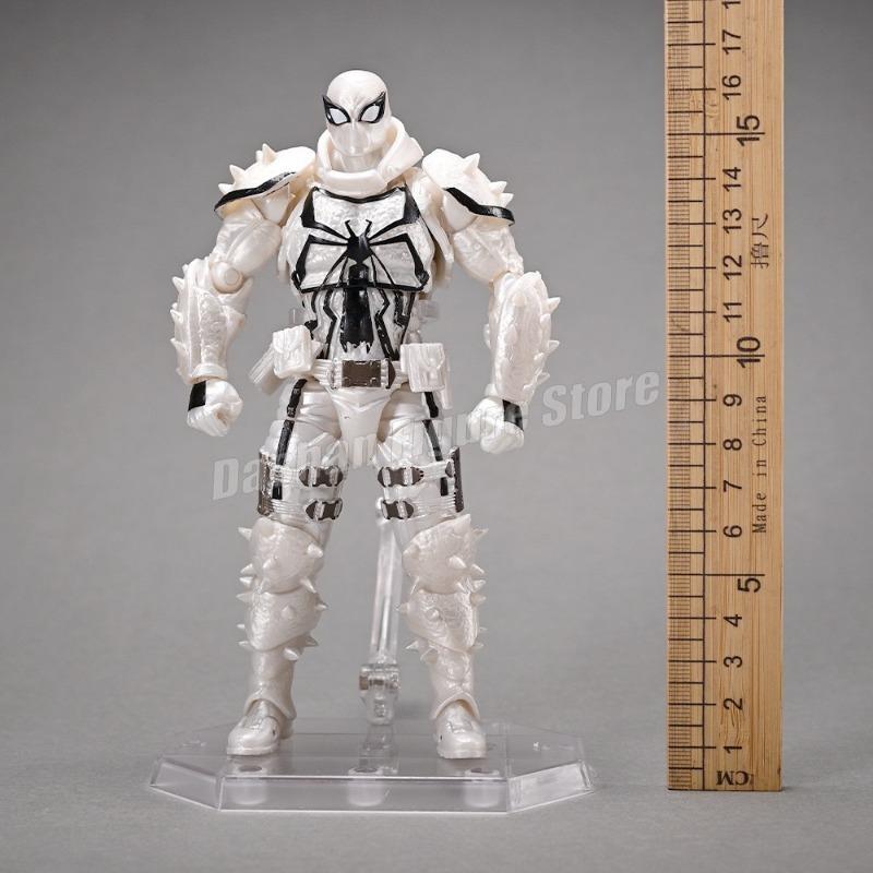Revoltech Agent Anti-Venom Action Figure Model Toys PVC Collection Amazing Yamaguchi Agent Venom Eugene Thompson Figurine