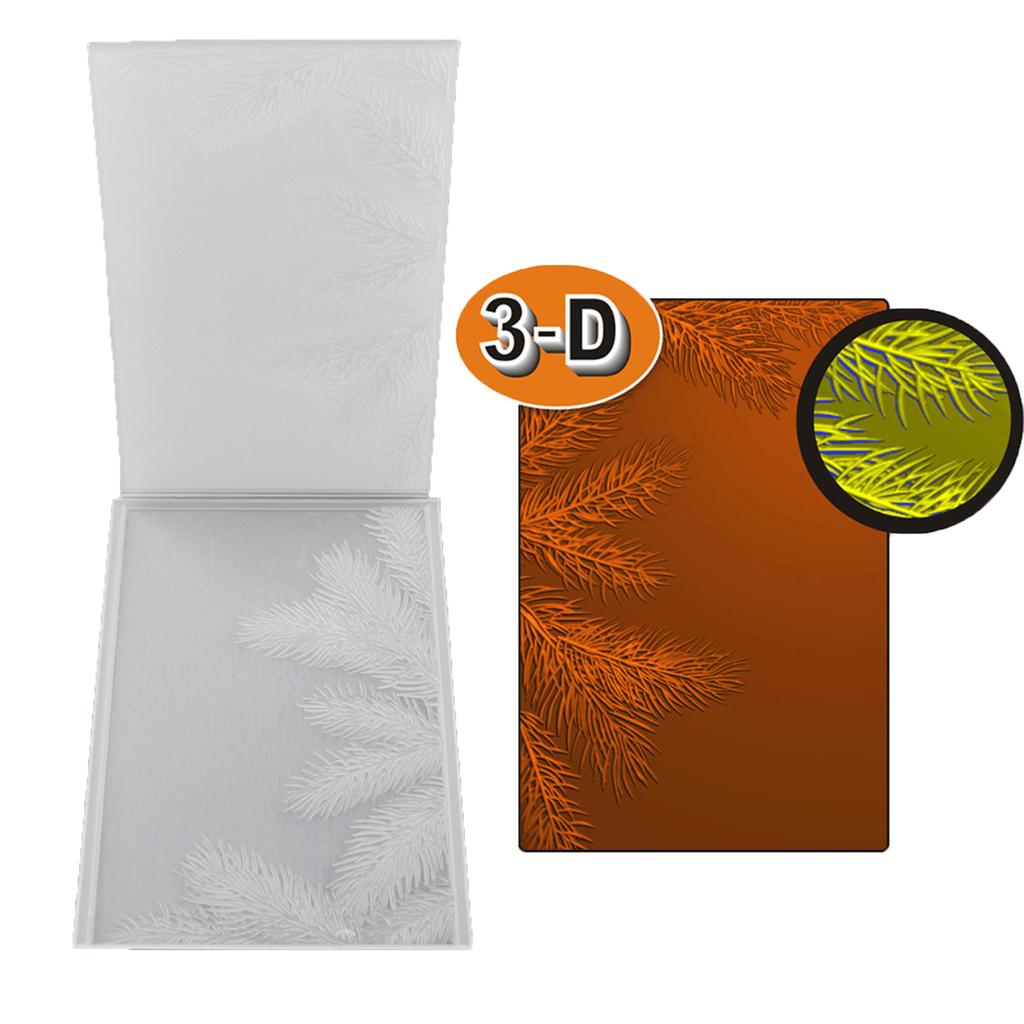 3d Embossing Folder Background Plastic Flower Stencil for Scrapbooking DIY Album Card Making Clay Jewelry Craft Decor