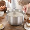 Stainless Steel Mixing Bowl Rust-Resistant Deep Safe for Bakers