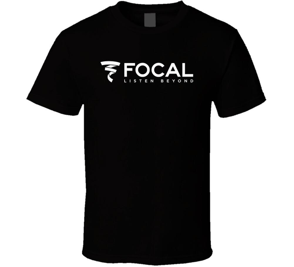 Focal Sound Car Audio Sub Woofer Logo Cool T Shirt S разноцветный