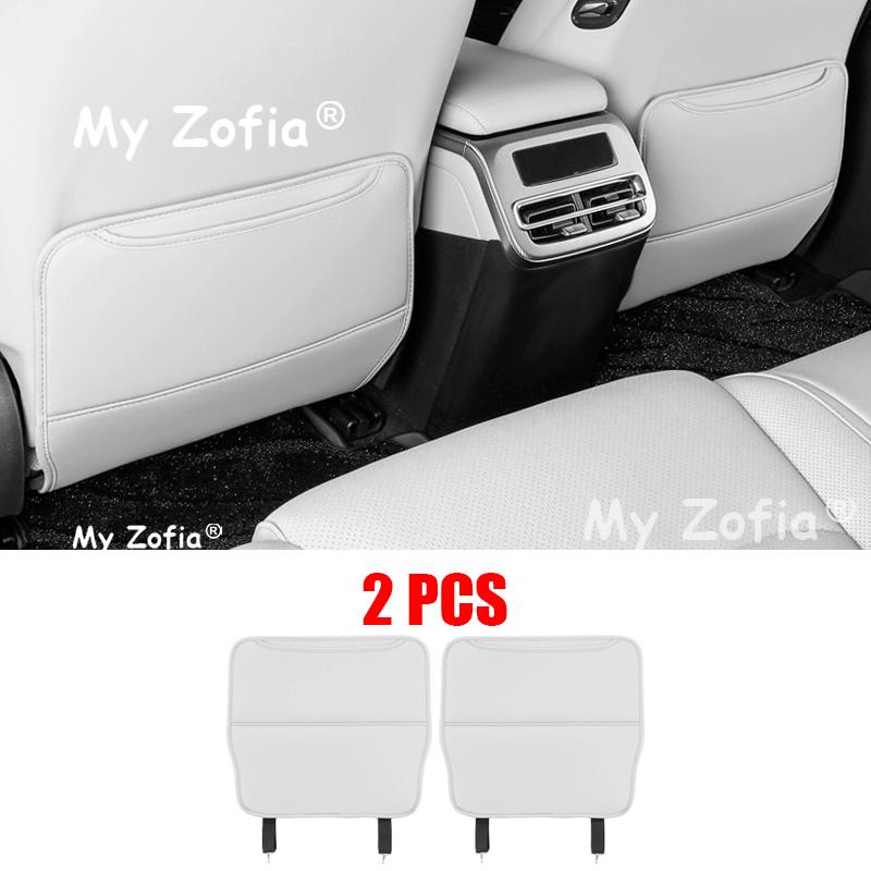 For BYD Han L 2025 2026 Car Rear Seat Cushion Seat Anti Kick Pad Interior Decoration Modification Wear-resistant Accessories