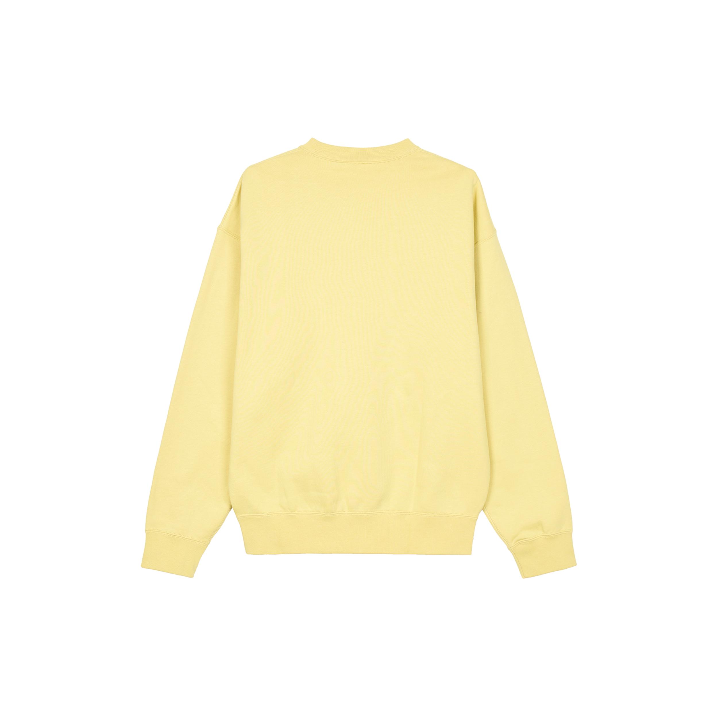 

New Nike Solo Swoosh Men s Fleece Crewneck Sweatshirt Yellow DX1362-700 XXL