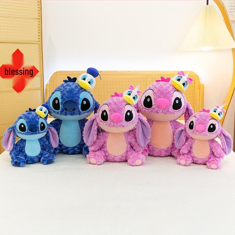 New Arrival Cute Stitch Plush Toy Doll - Cartoon Star Baby Gift