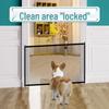 Portable Foldable Dog Fence: Punch-Free Pet Safety Net for Home