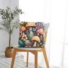 Cute Cottagecore Floral Mushroom Aesthetic Girls Graphic Pillowcase Cushion Cover Decorative Throw Pillow Case Cover Home