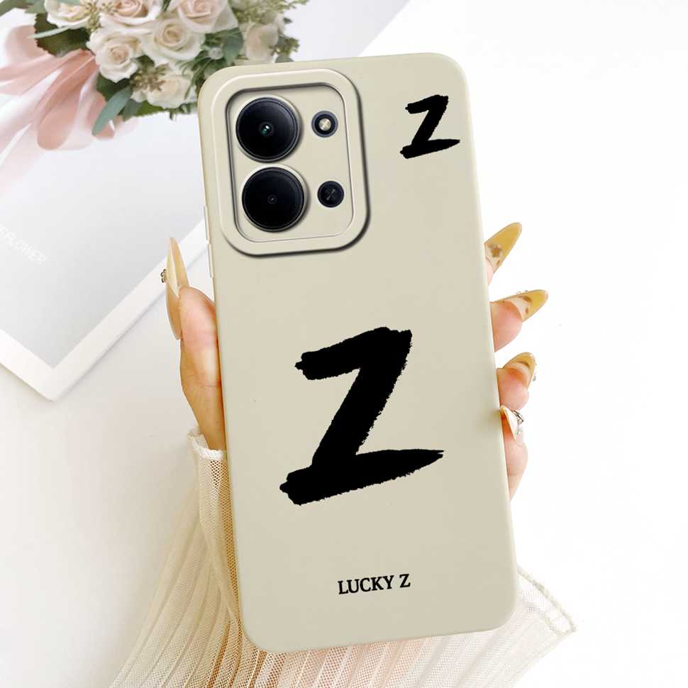 For Xiaomi Redmi 15C 5G Case Cover Lucky Letters Phone Case For Xiaomi Redmi 15C 15 C Redmi15C Redmi15 4G 5G Soft Fundas