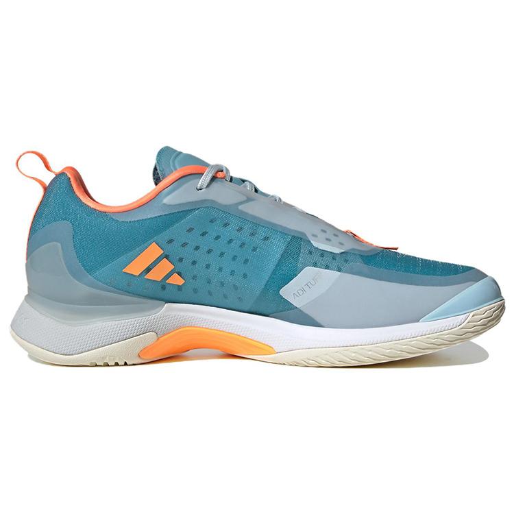 New Adidas Avacourt Preloved Blue Cloud White Screaming Orange Women's HQ8403