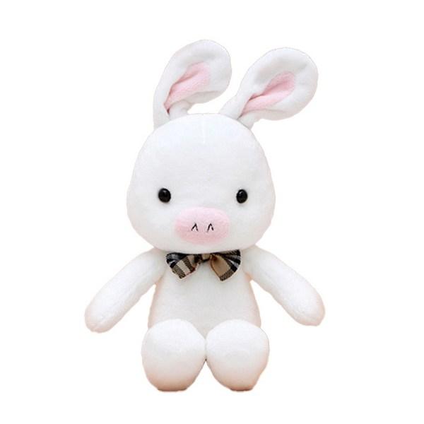 

Кукла Свинка и кролик, белая, 55см, Популярные игрушки для корейских детей