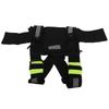 Walkie Talkie Chest Bag Green Fluorescent Strip Adjustable Chest Harness Universal for 2 Way Radio