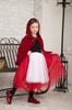 Clearstone Romantic Red Hood Cosplay Halloween Costume for 140cm Red Kids, Girls,