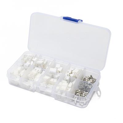 250pcs 2 Pin 3 Pin 4 Pin Terminal Housing PCB Header Connector Wire 2.54mm Pitch
